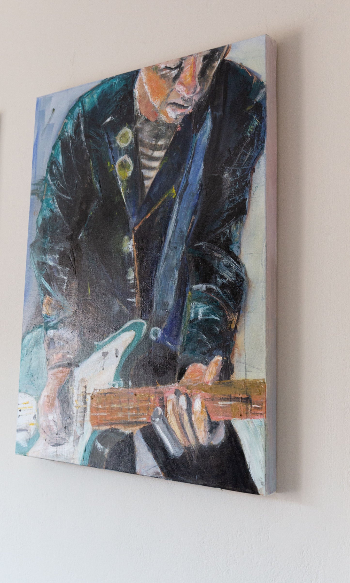 Johnny Marr, Oil on Canvas 60x80cm