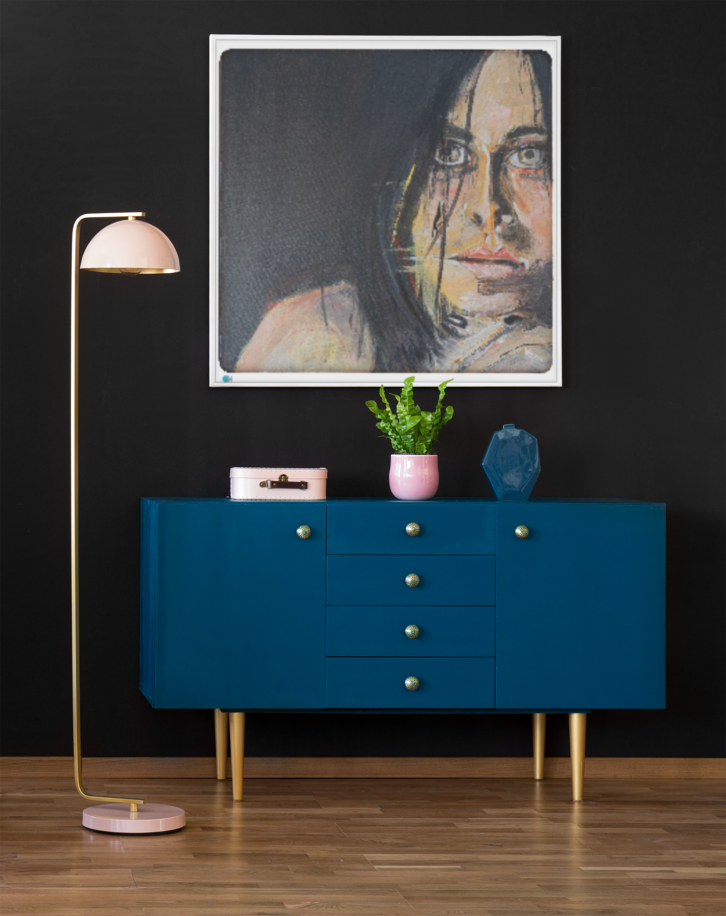 Sophia Silk Poster Print