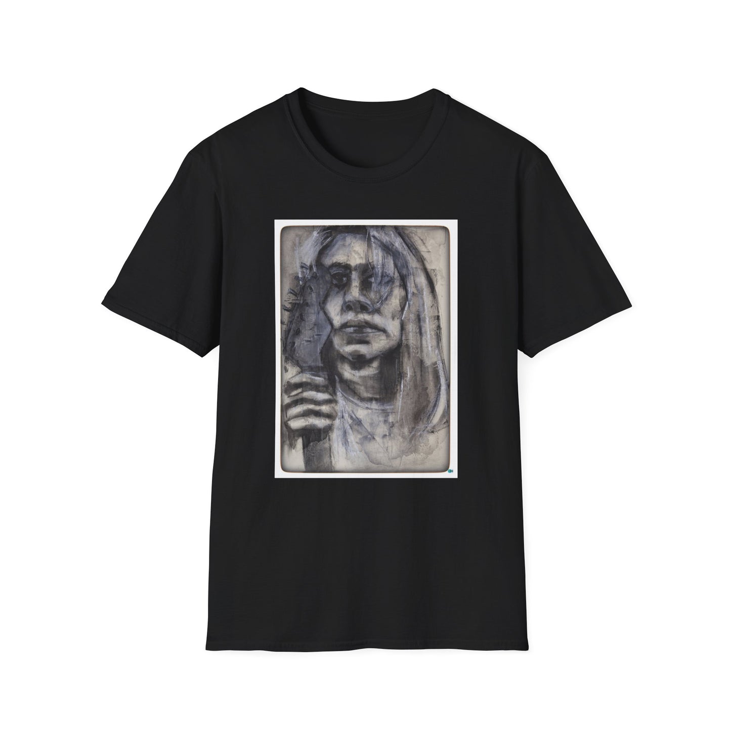 Kim Gordon Unisex Soft Style Original Charcoal Print T-Shirt