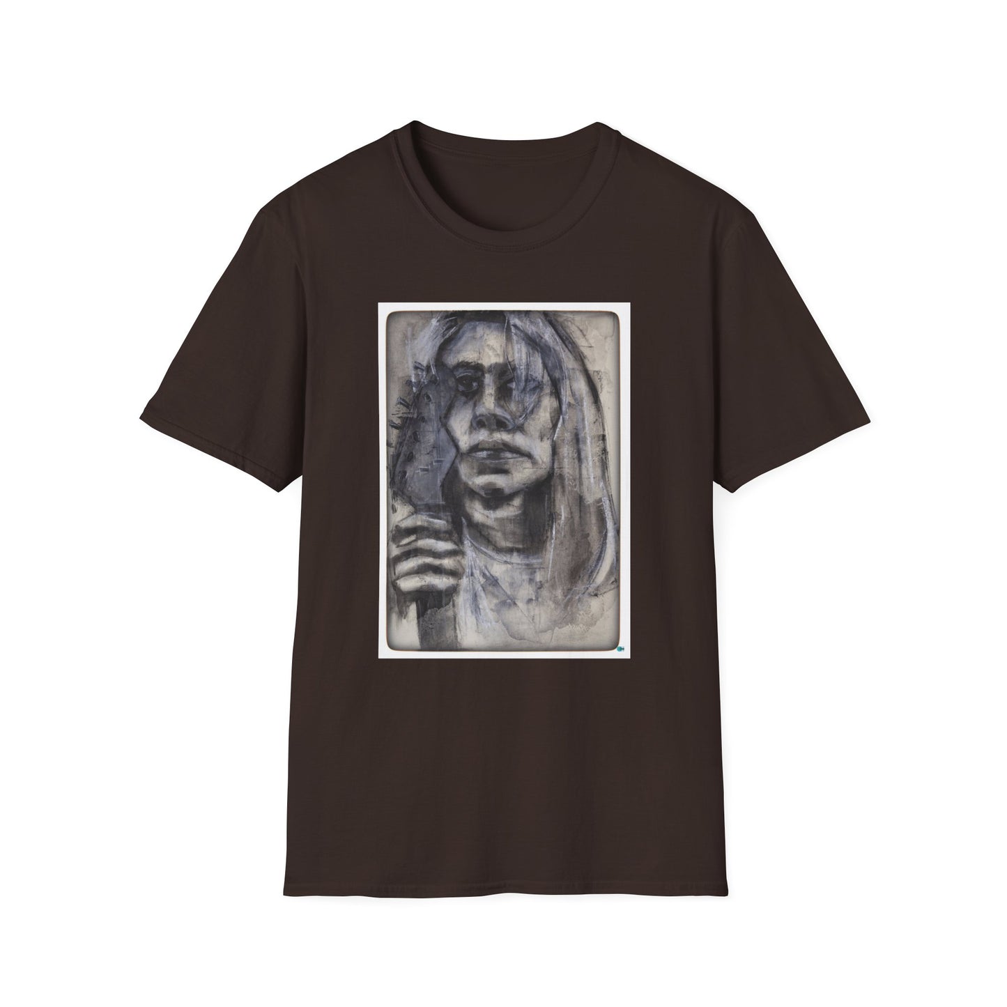 Kim Gordon Unisex Soft Style Original Charcoal Print T-Shirt