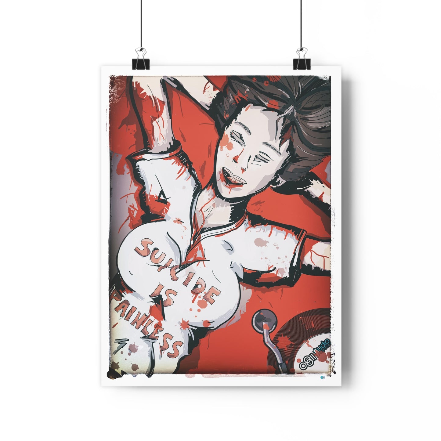 Giclée Art Print Suicide is Painless