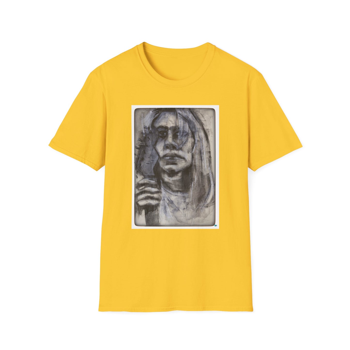 Kim Gordon Unisex Soft Style Original Charcoal Print T-Shirt