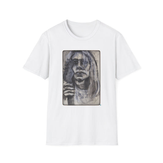 Kim Gordon Unisex Soft Style Original Charcoal Print T-Shirt