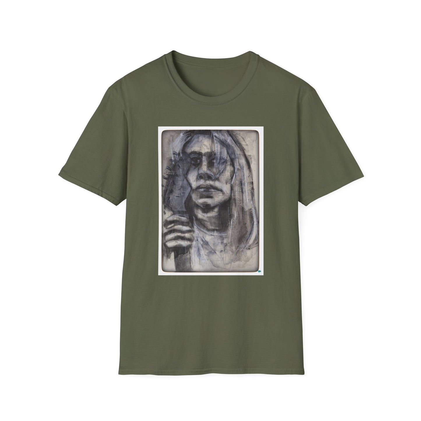 Kim Gordon Unisex Soft Style Original Charcoal Print T-Shirt