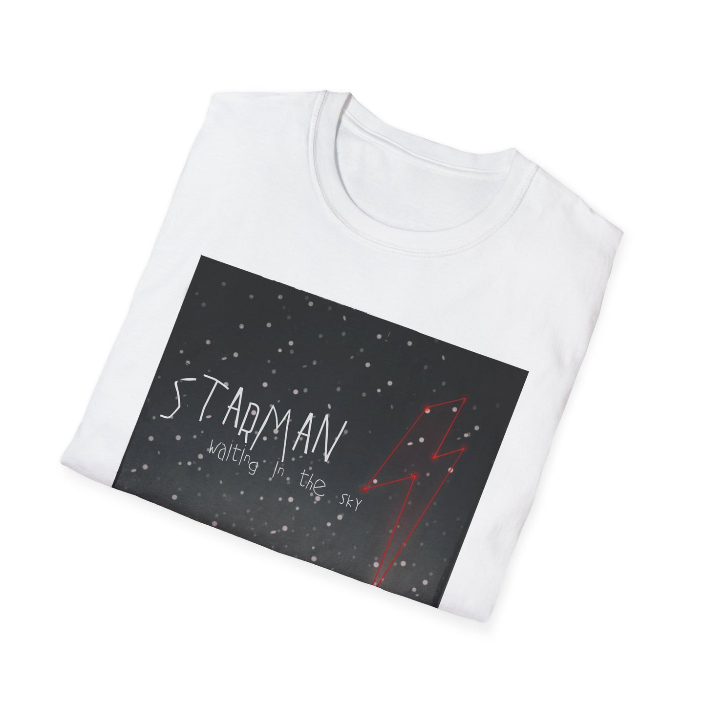 Unisex Softstyle T-Shirt David Bowie Starman