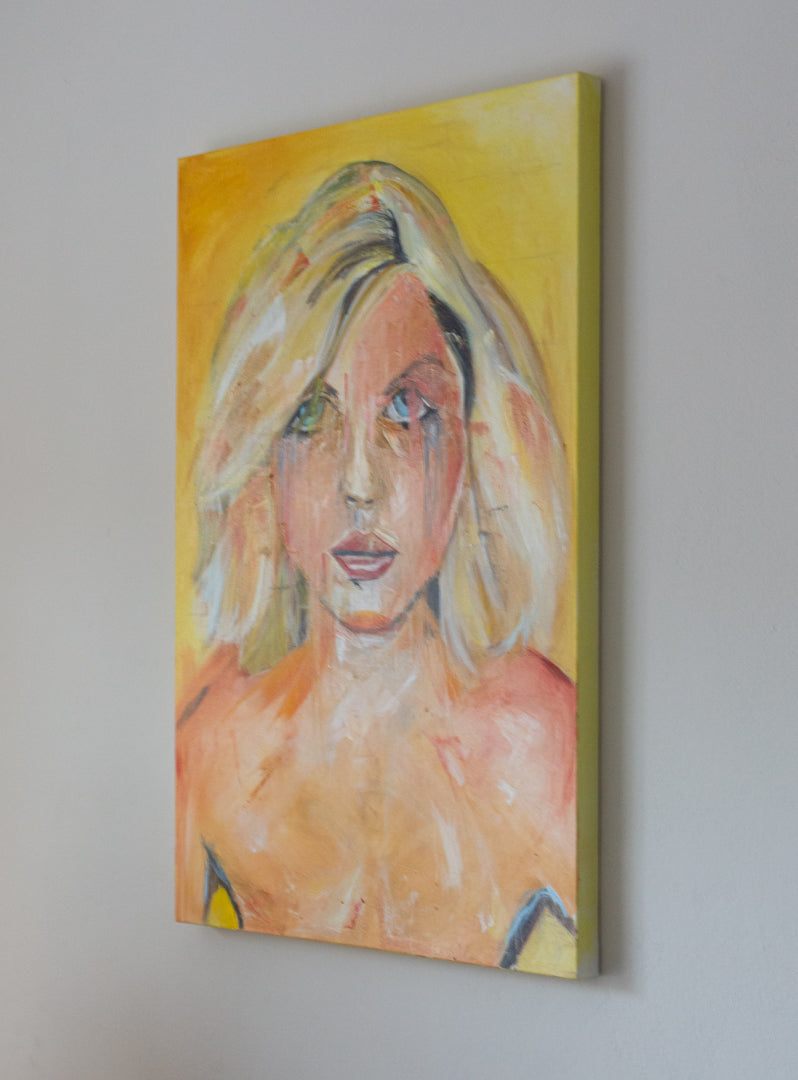 Debbie Harry of Blondie Oil on Canvas 80x100cm