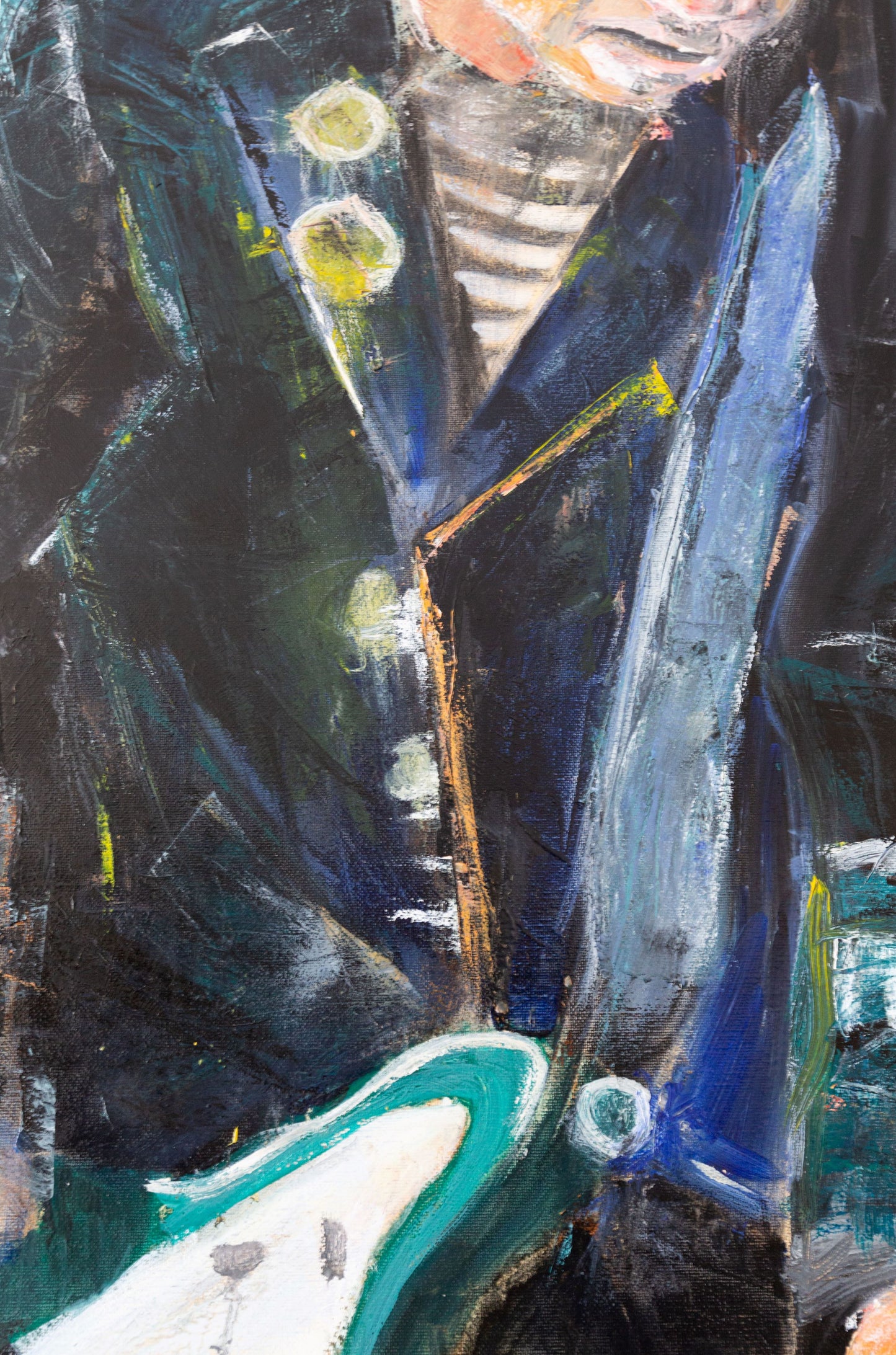 Johnny Marr, Oil on Canvas 60x80cm