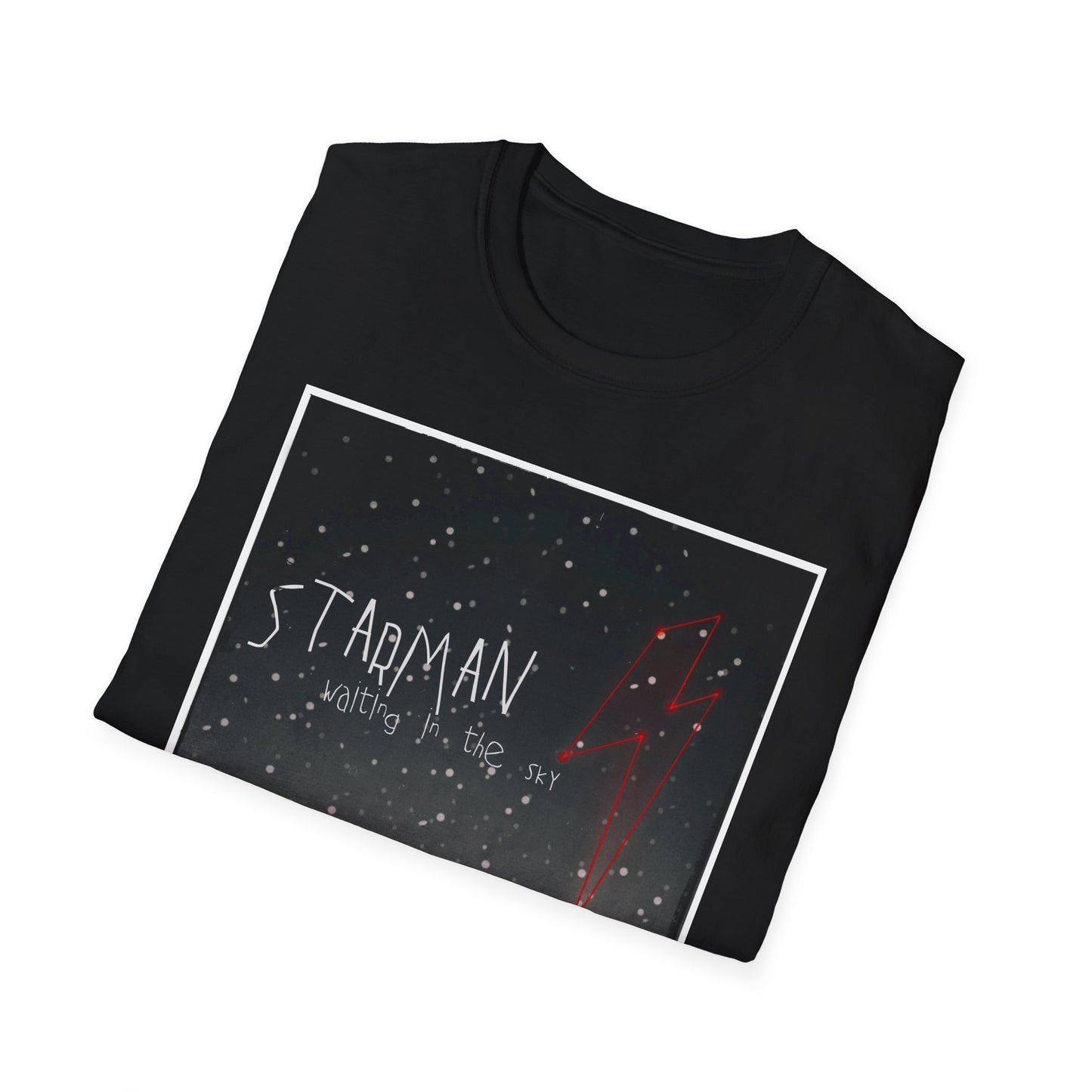 Unisex Softstyle T-Shirt David Bowie Starman