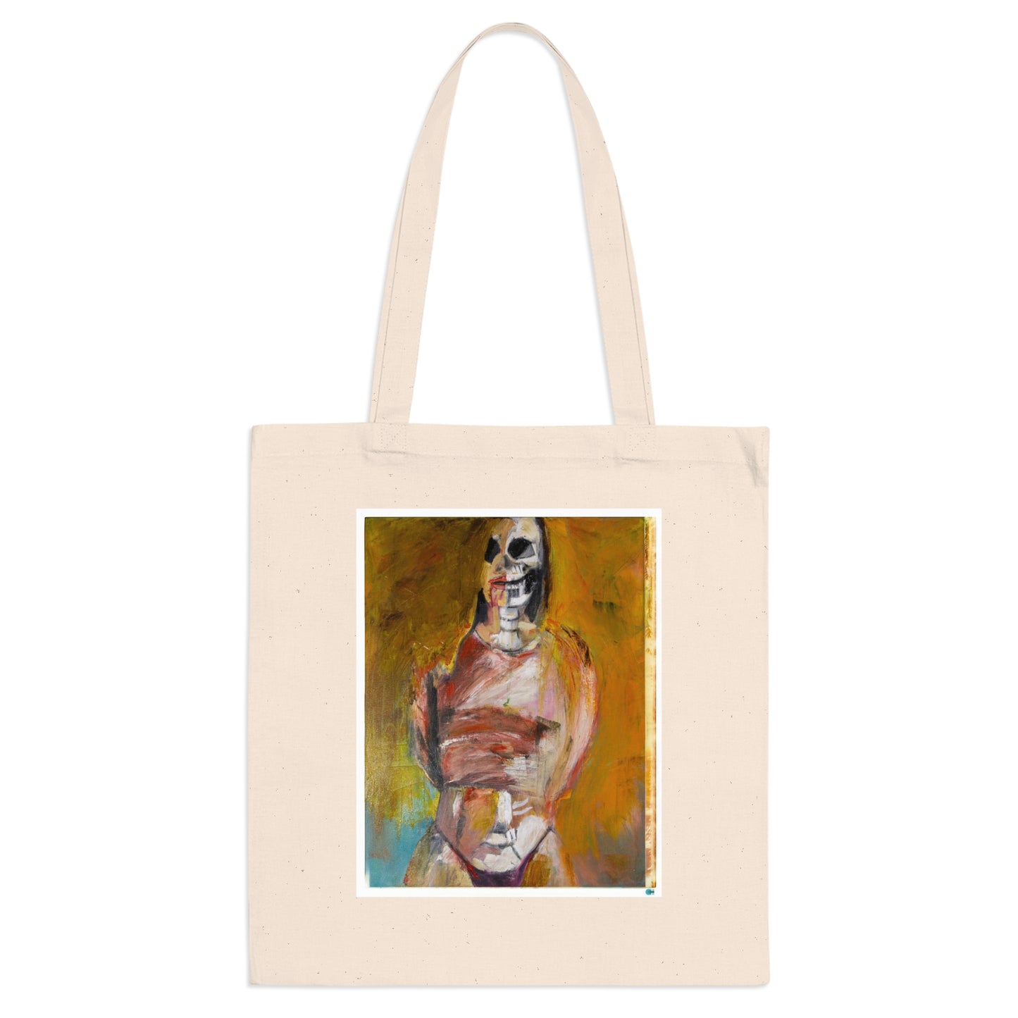 Miss Melina Zombie Teacher Cotton Tote Bag