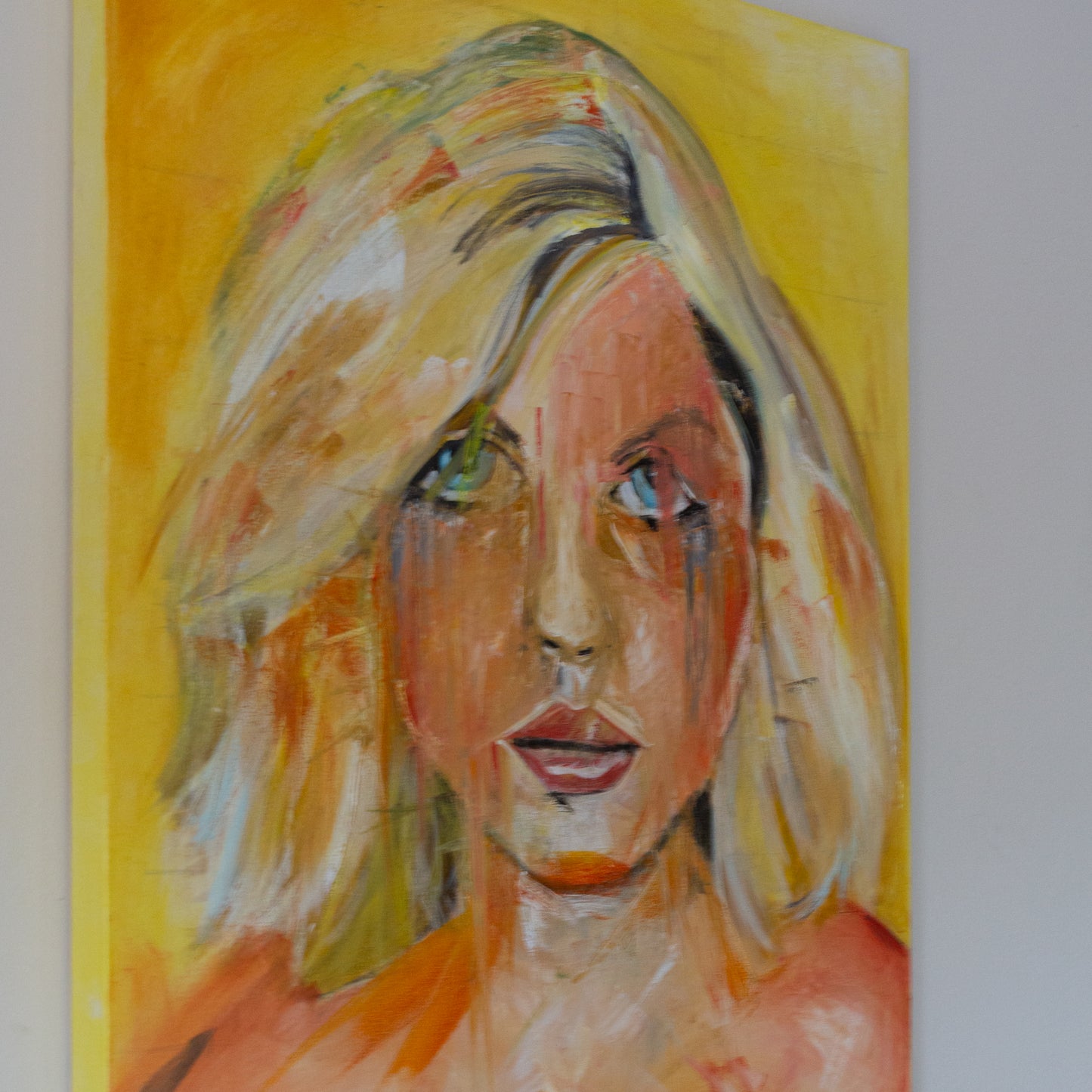 Debbie Harry of Blondie Oil on Canvas 80x100cm