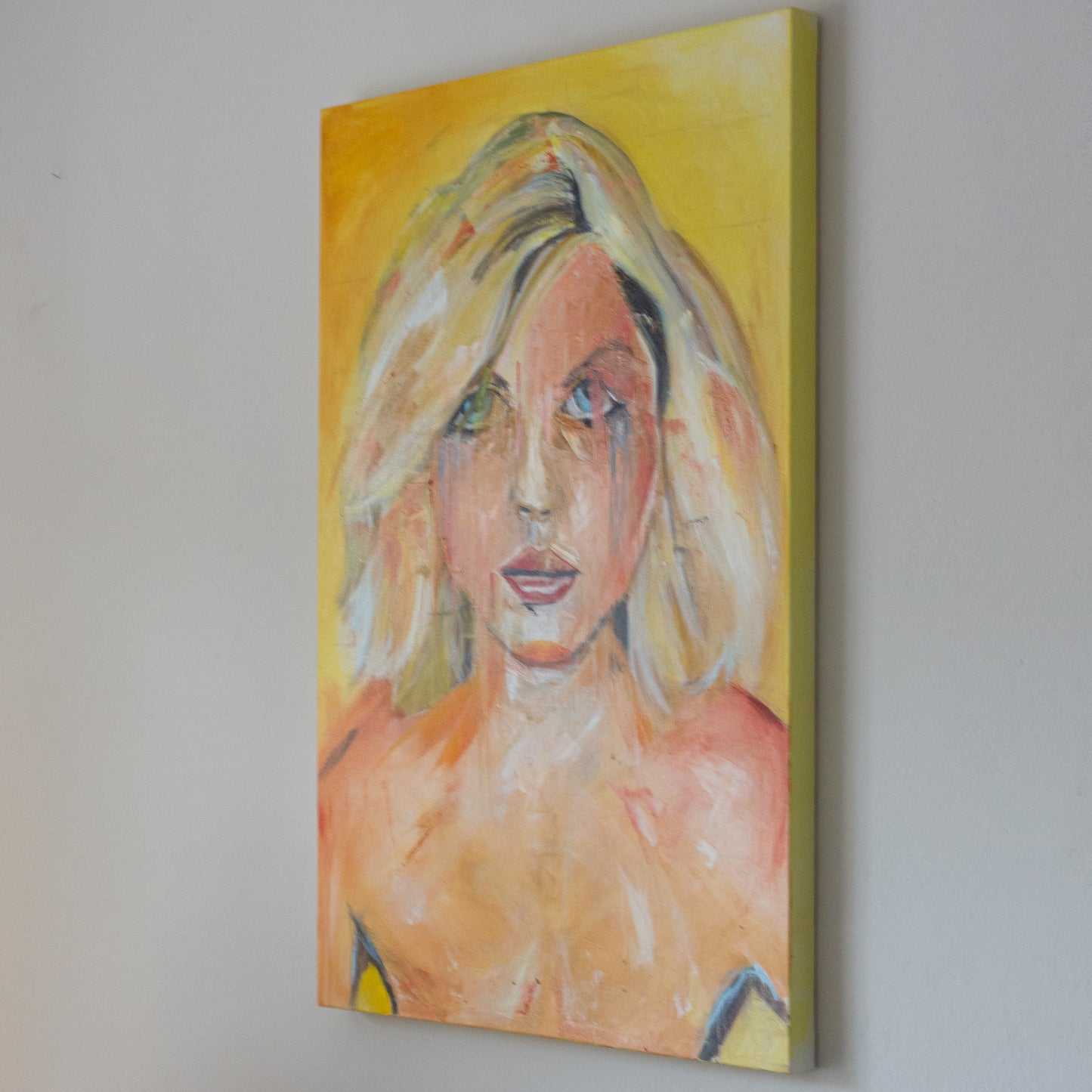 Debbie Harry of Blondie Oil on Canvas 80x100cm