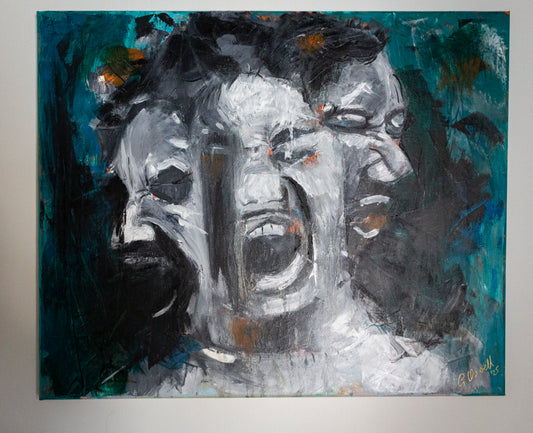 Moroscapades - Oil On Canvas 50x60cm