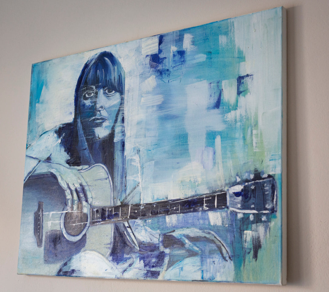 Joni Mitchell, Oil on Canvas 60x80cm